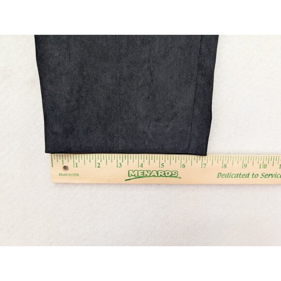 Kim Rogers Women's Pants Size 8P Black Soft Microfiber Elastic Waist Pull-On - Picture 9 of 11